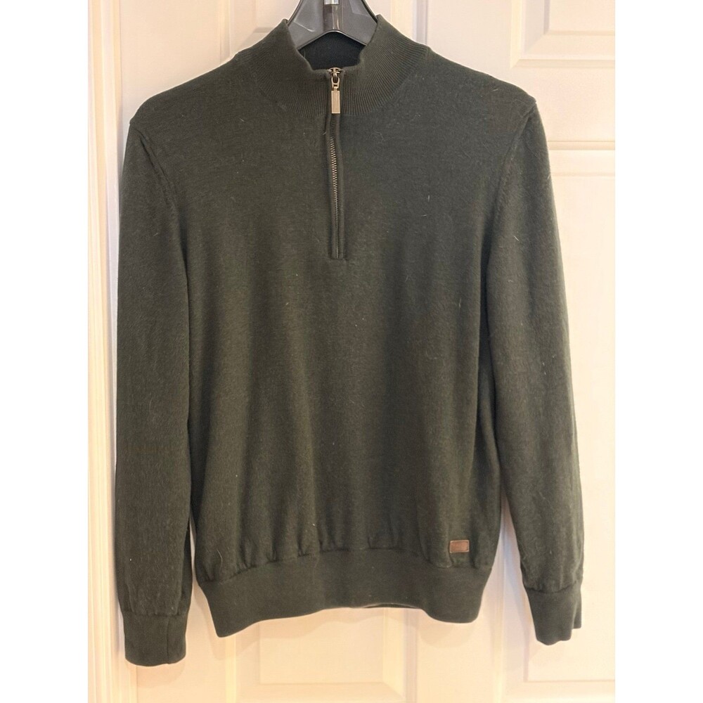 Barbour Gamlin Half Zip Waterproof Sweater - Medium - Picture 2 of 7